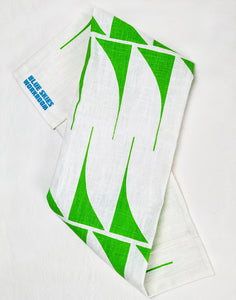 Linen Tea Towel, Green